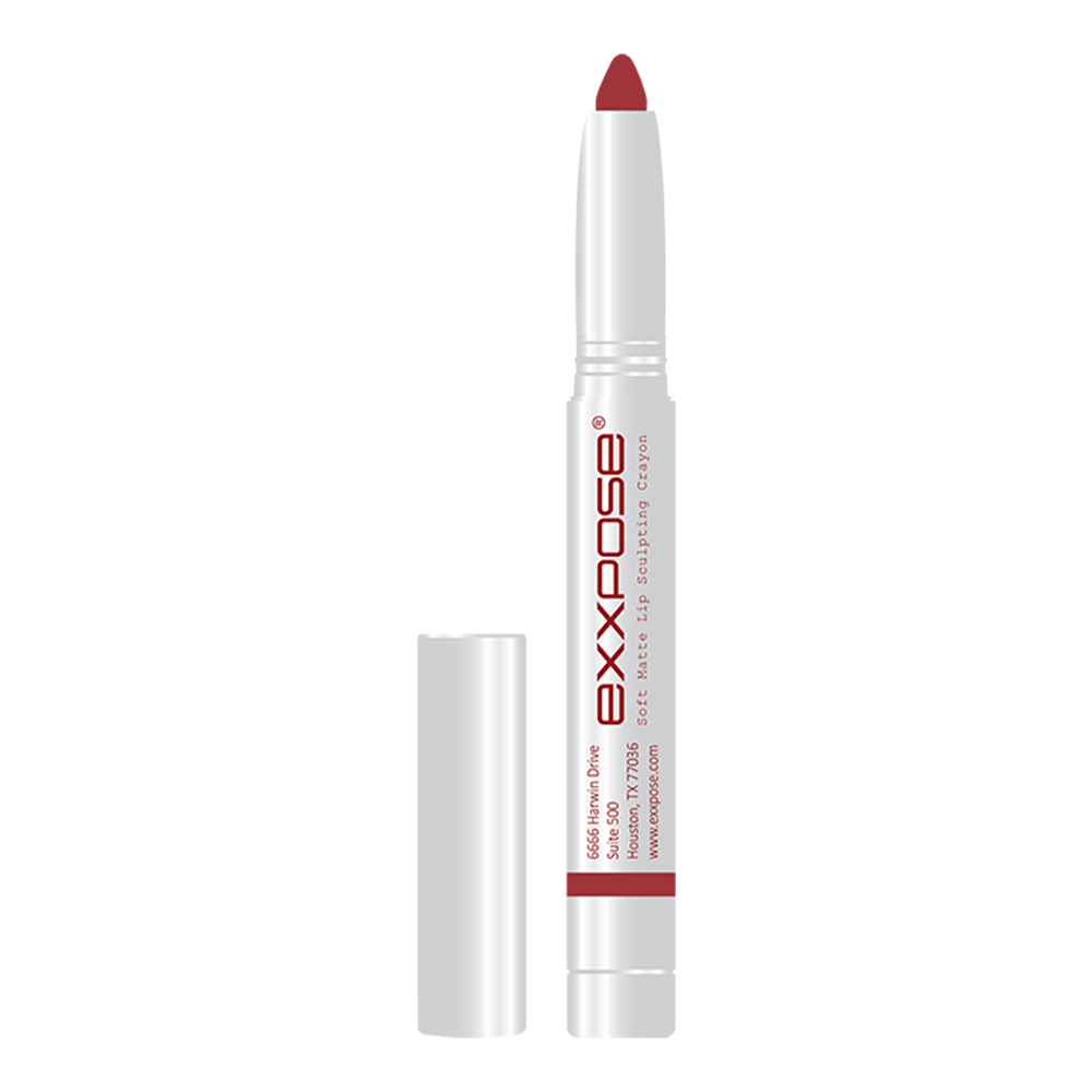 Soft Matte Lip Sculpting Crayon - Crushed Chocolate - 1.4gm - 00306