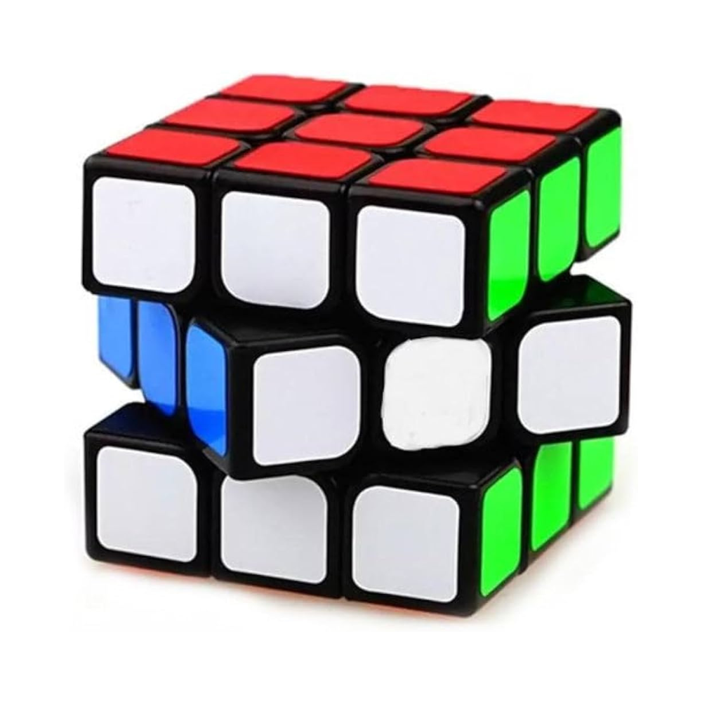 3D Rubiks Cube Puzzle Toy - Multicolor