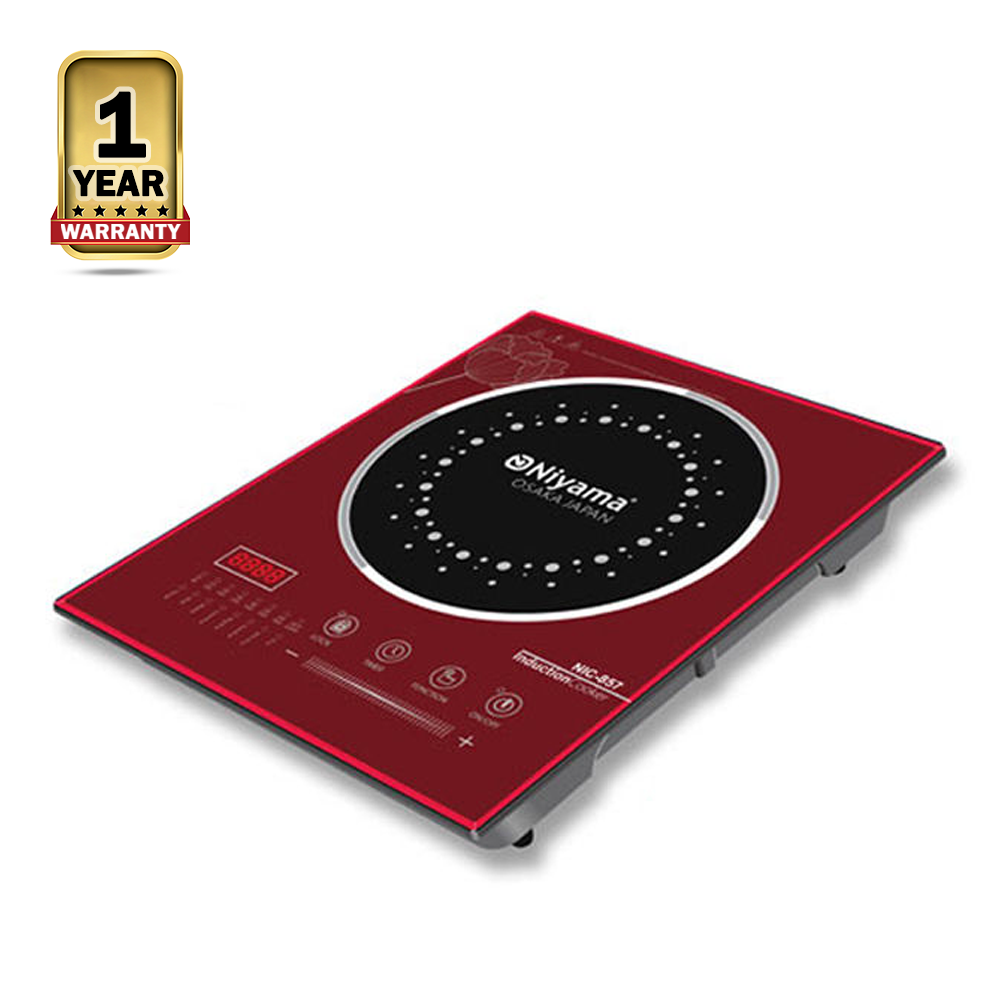 Niyama NIC857 Induction Cooker 2000W Red