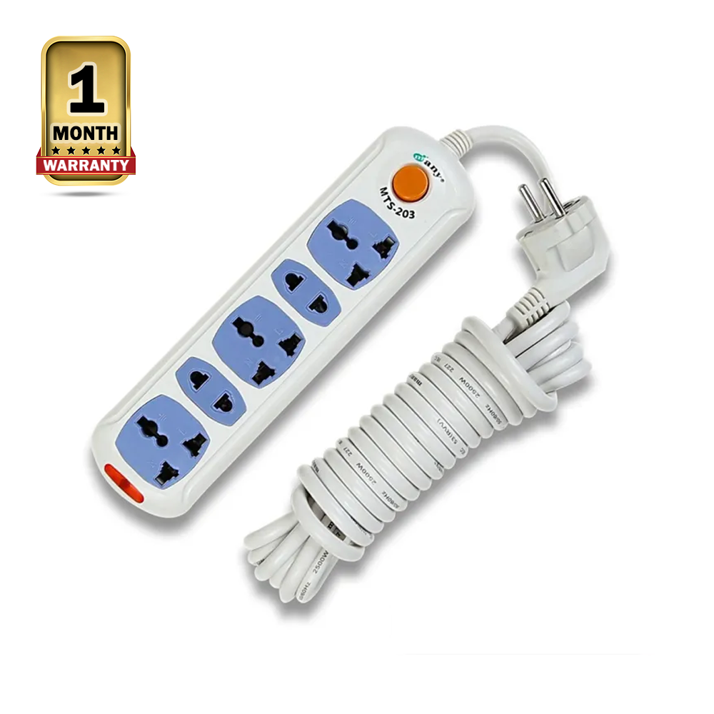 Many MTS-203 2Pin 5 Port Multiplug - 2 Meter