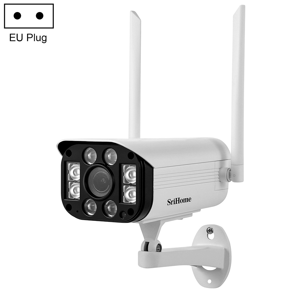 SriHome SH031 3MP 1296P HD IP Camera with Night Vision & Two-Way Talk (AU Plug)