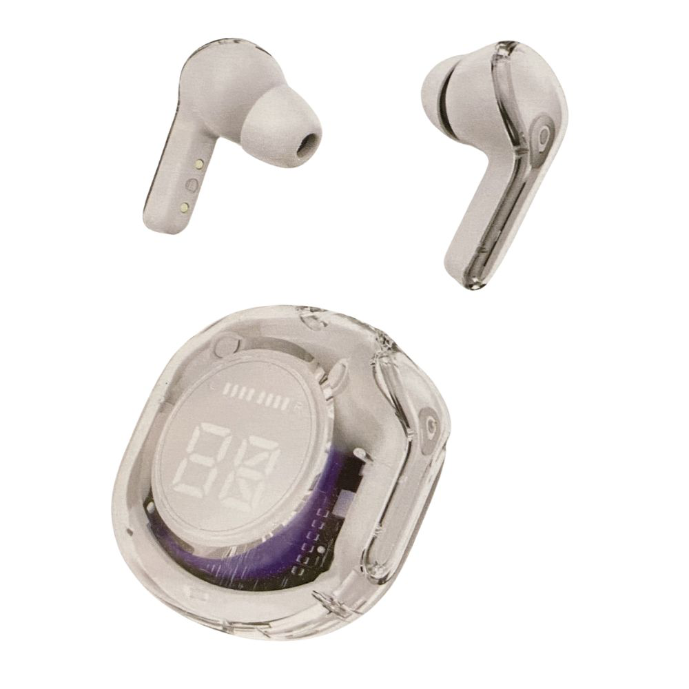 Ultrapods Pro Transparent Wireless Earbuds - Silver