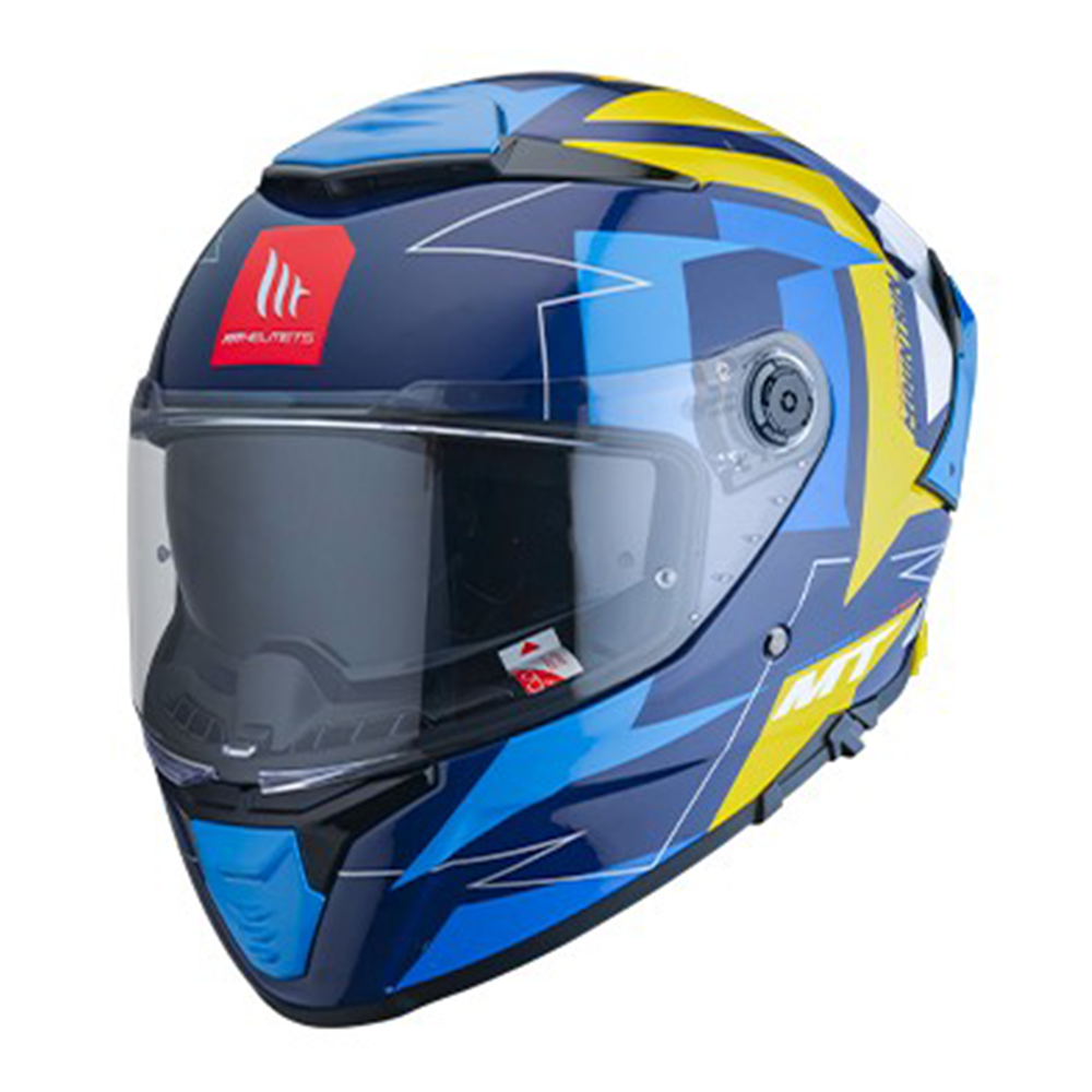 MT Thunder 4 SV Full Face Helmet - Glossy Blue 