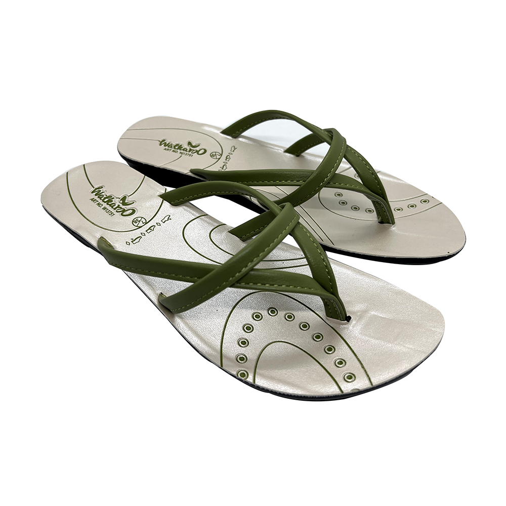 Walkaroo Green Sandal For Ladies W13751GRN - Green