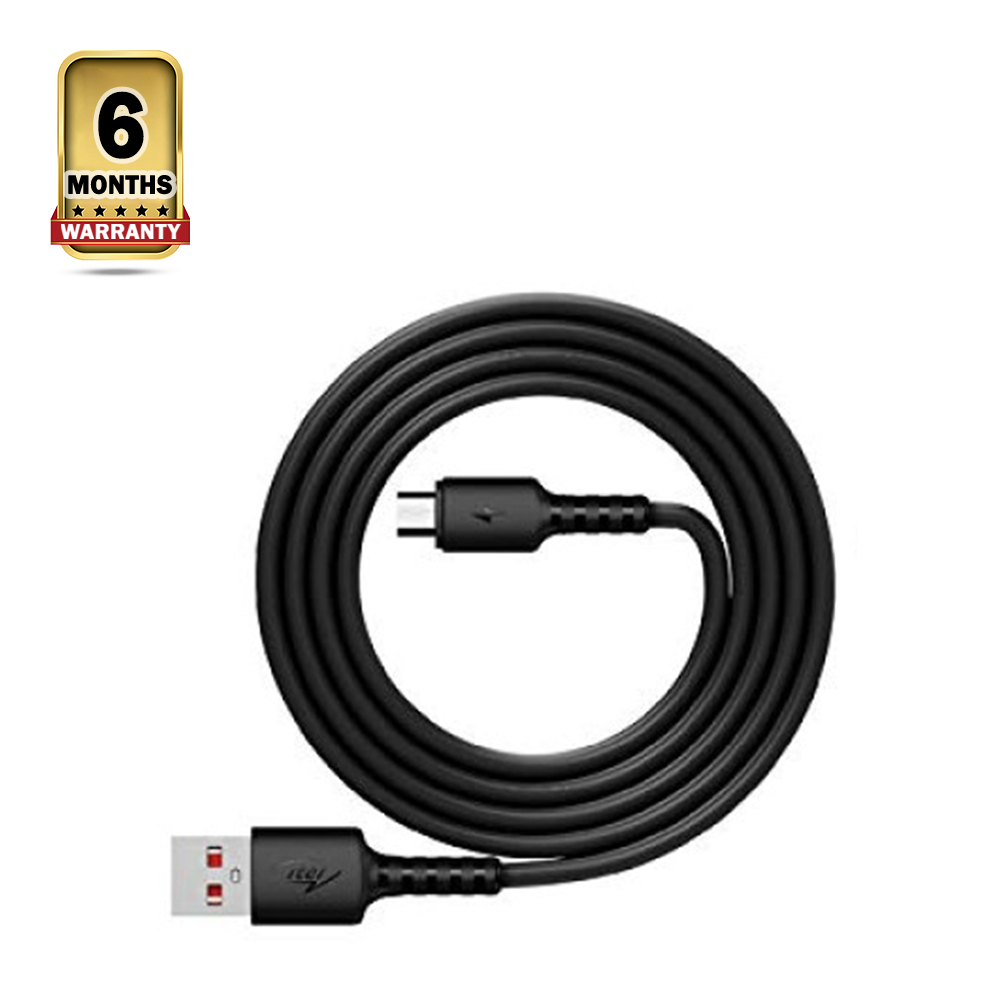 Itel ICD C21 Fast Charging Type-C Data Cable - Black