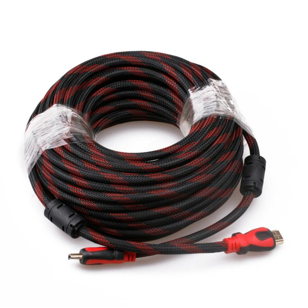 Hi Speed HDMI Cable - 10M - Black and Red