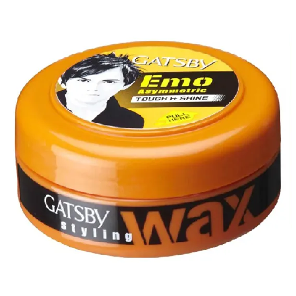 Gatsby Emo Asymmetric Tough And Shine Styling Hair Wax 75gm