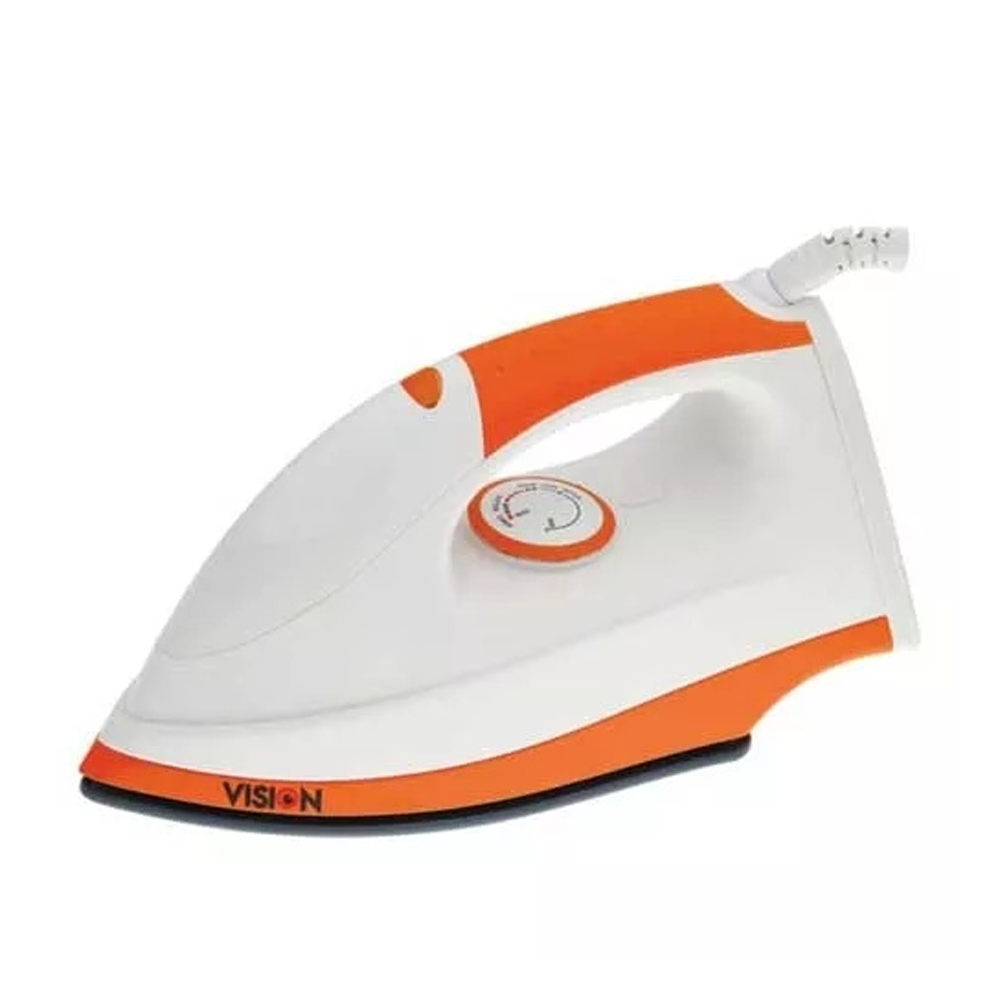 Vision VIS-DEI-003 Dry Iron Machine - White and Orange