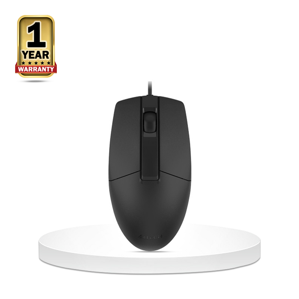 A4TECH OP-330 USB Wired Mouse - Black
