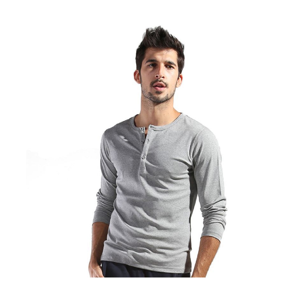 Cotton Casual Full Sleeve T-Shirt For Men - F-2