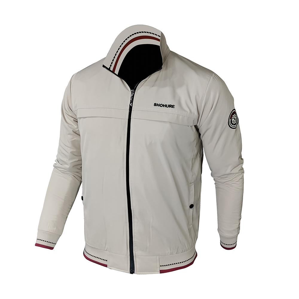 JCK24 Double Part Air Proof Jacket For Men - Off White