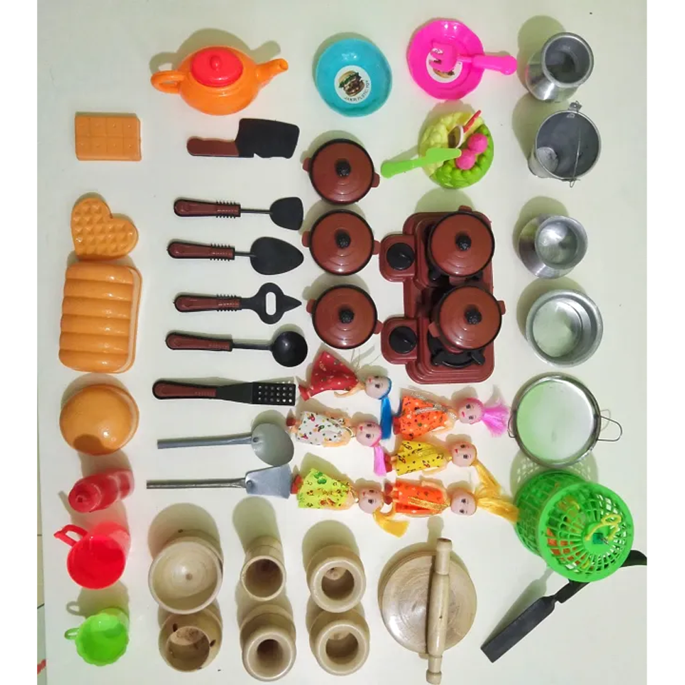 Toy Kitchen Set For Baby - 50 Pcs