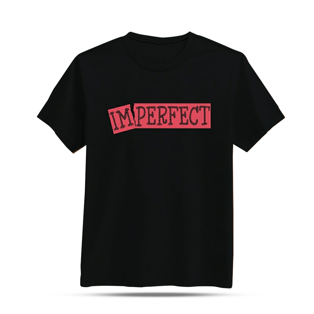 Cotton Half Sleeve T-Shirt - Black