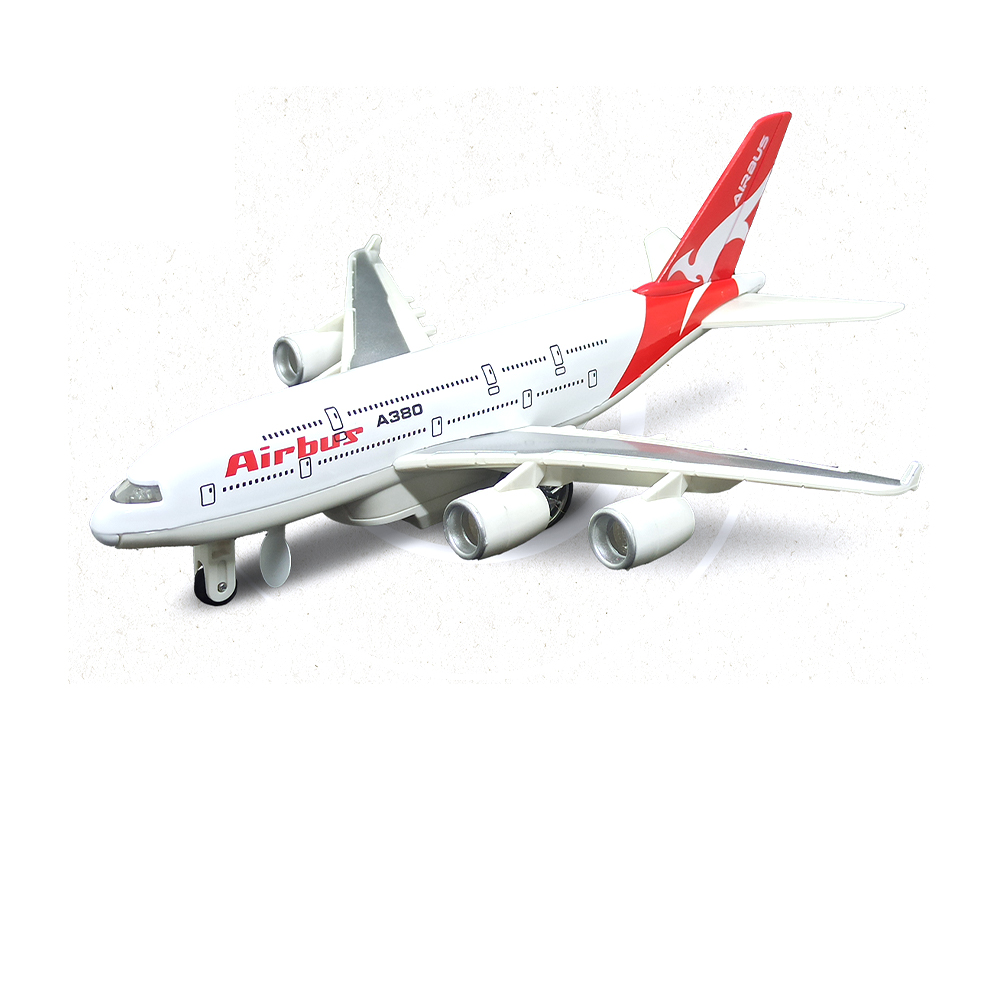 Metal Diecast Airbus Airplane With Light and Music - 157474938