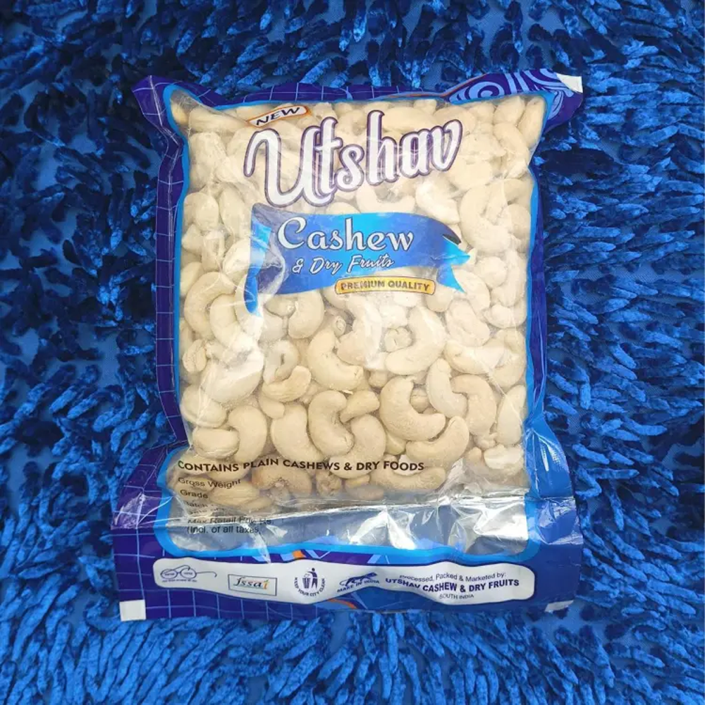 Utshav Cashew Nuts (Kaju Badam) - 500gm