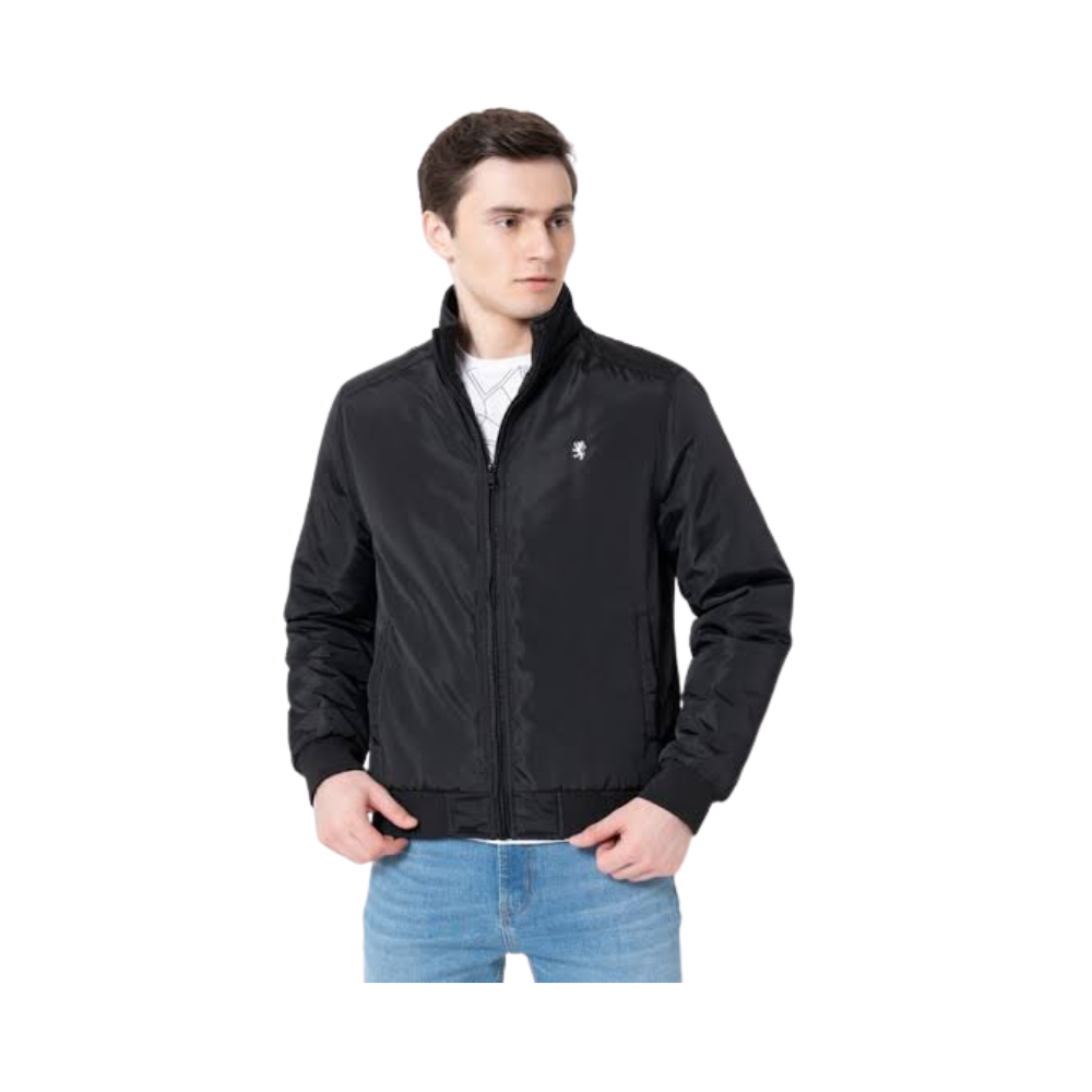 Red Tape Jacket for Men - Black