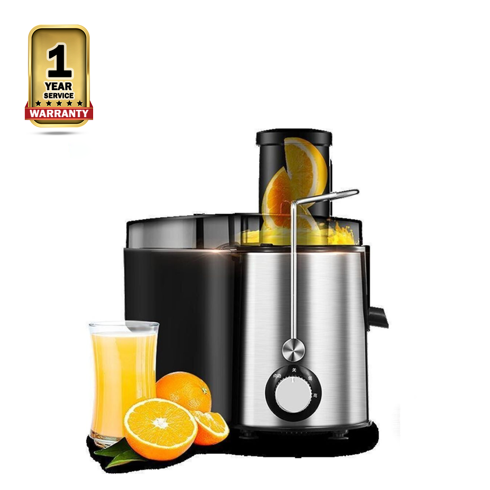 Midea WJE2802D Squeezed Fruit Juicer and Blender- Black and Silver