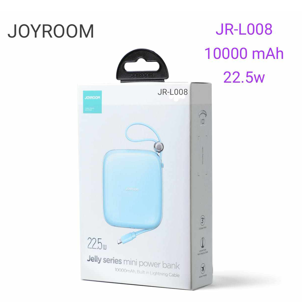 Joyroom JR-L008 Jelly Series Mini Power Bank - 22.5W - 10000mAh