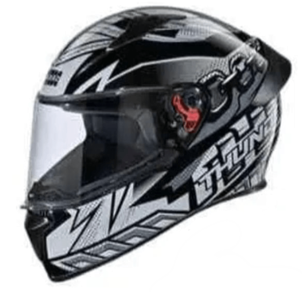 Studds Thunder D5 Full Face Helmet - Black