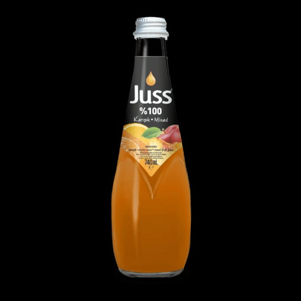 Juss 100 Percent Mixed Fruit Juice - 200ml