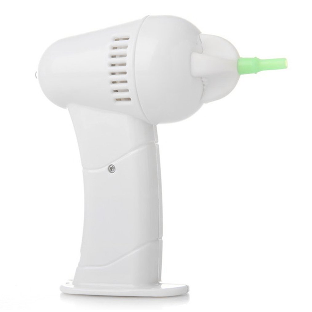 Electric Ear Cleaner Wax Remover Pick Cordless Vacuum - White