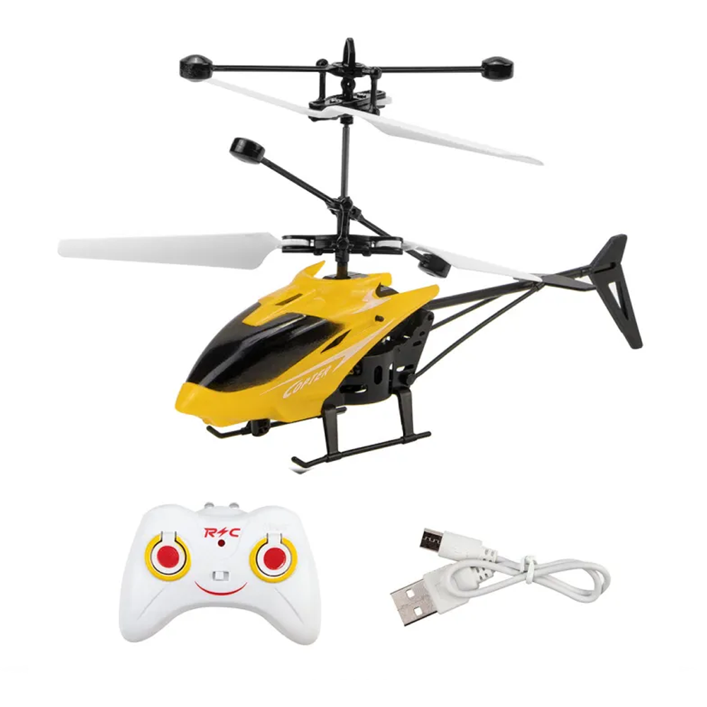 Mini helicopter infrared clearance induction aircraft