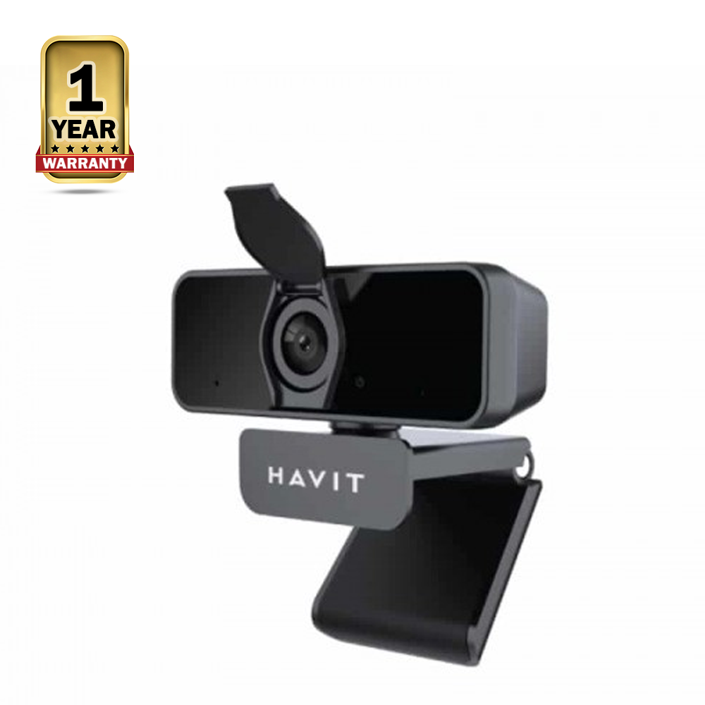 Havit HN11P Full HD 1080P Pro Webcam - Black
