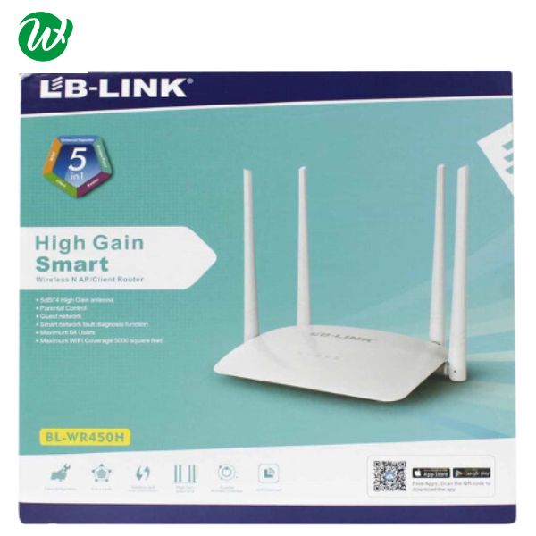 LB-Link BL-WR450H 4 Antena Router - White
