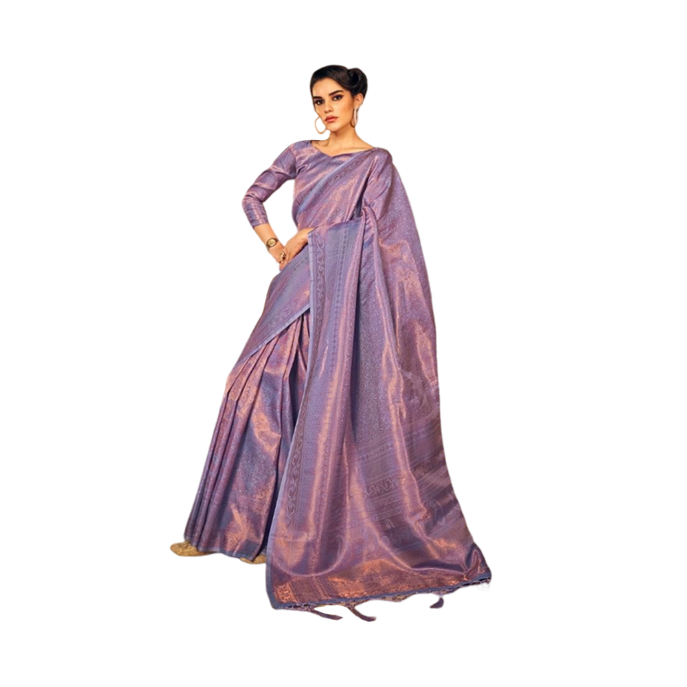 Proud PL-SE00031 Pure Soft Silk Saree For Women - Mauve