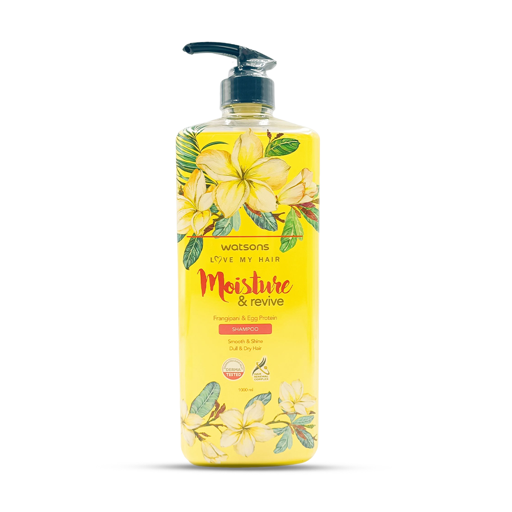 Watsons Moisture and Revive Shampoo - 1000ml