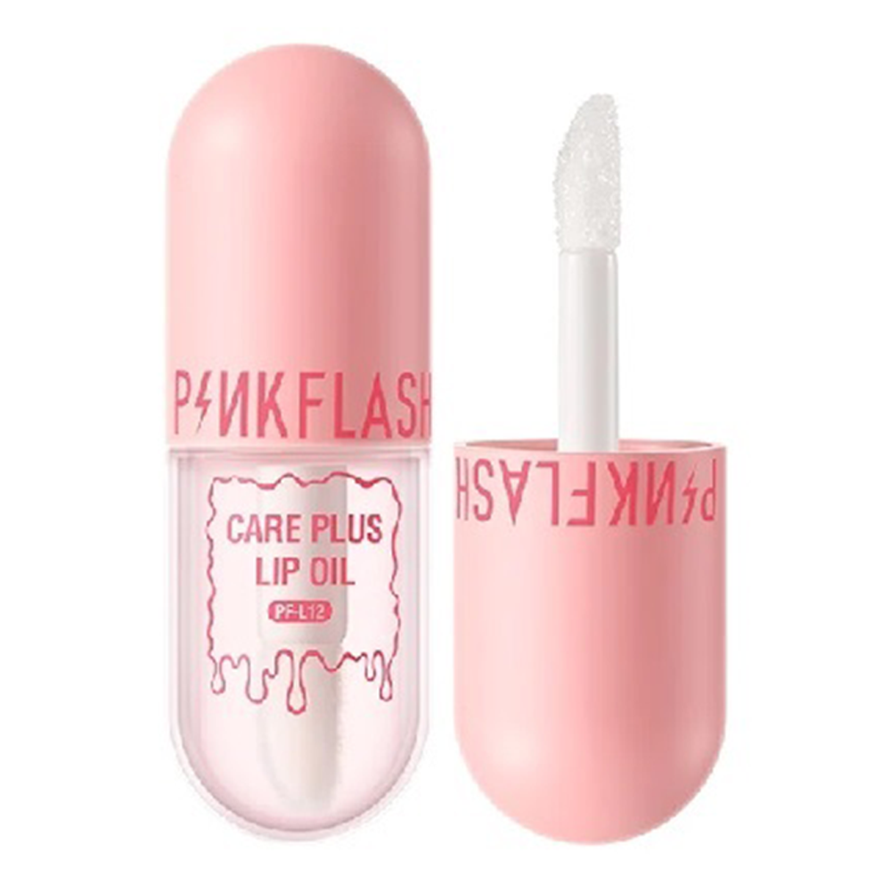 Pink Flash Care Plus Lip Oil for Women - 4ml