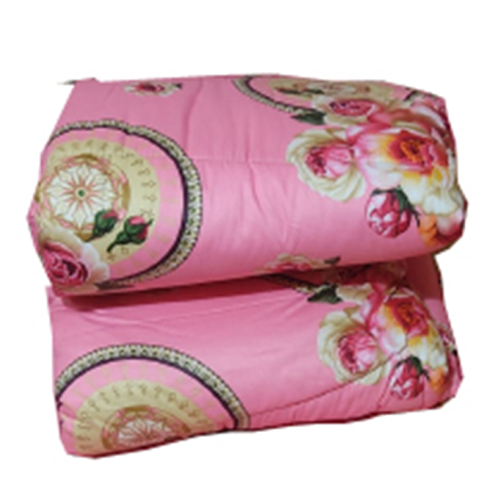 Twill Cotton King Size Comforter Pink CT11