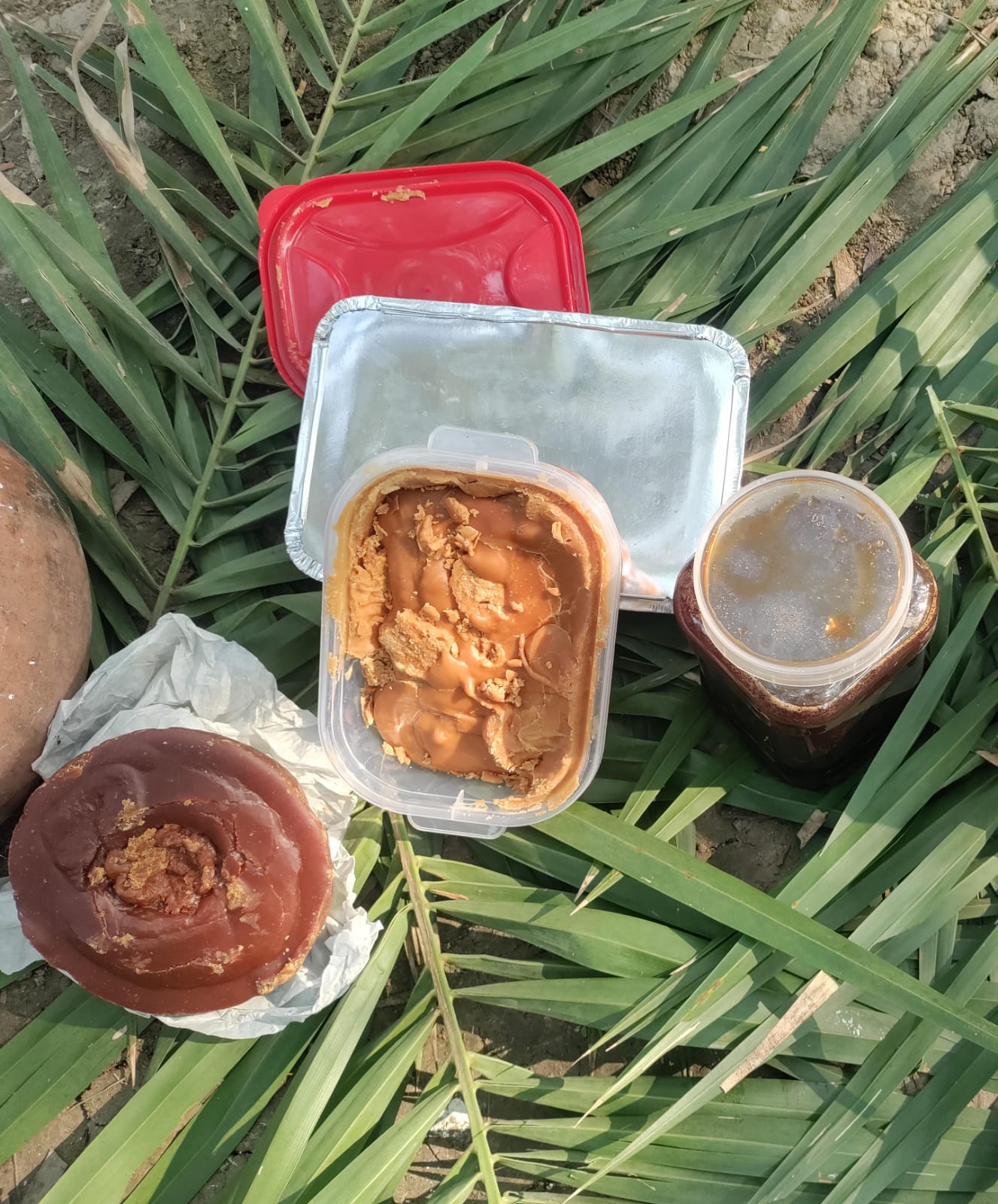 Combo of 4 Types Khejur Gur 2kg