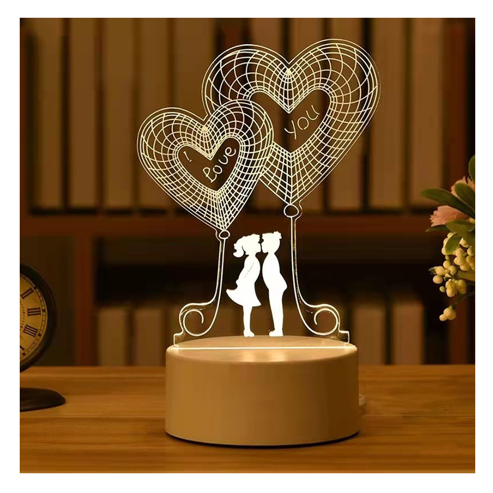 3d creative desk sales lamp