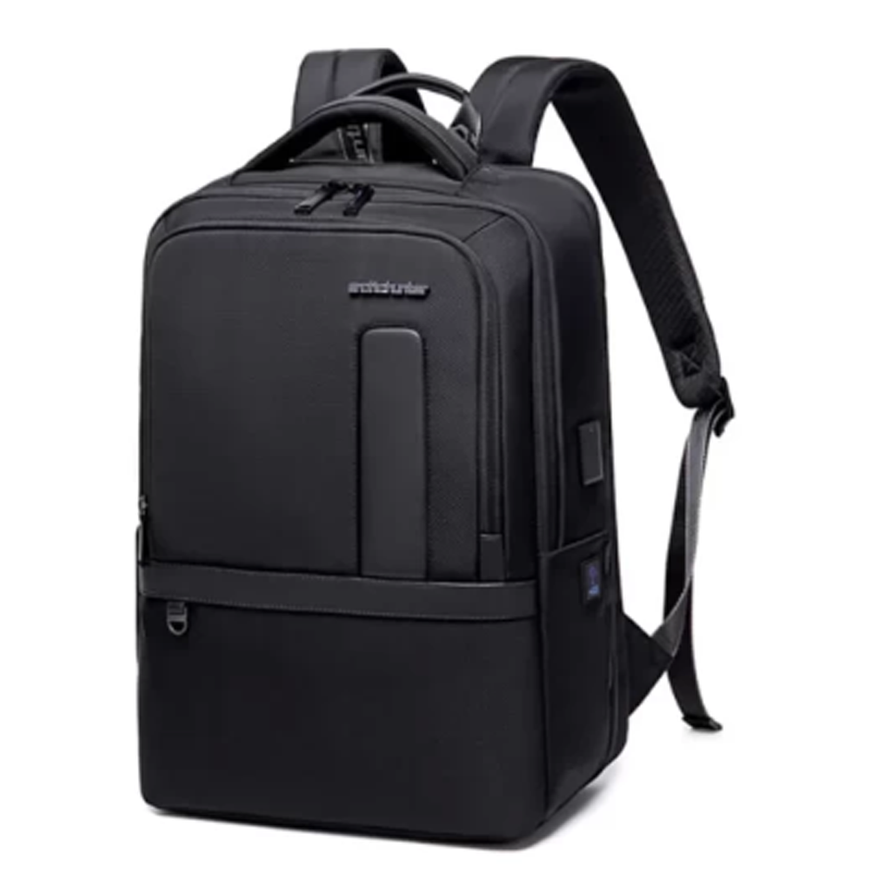 Arctic Hunter B00490 Expandable Laptop Backpack - Black