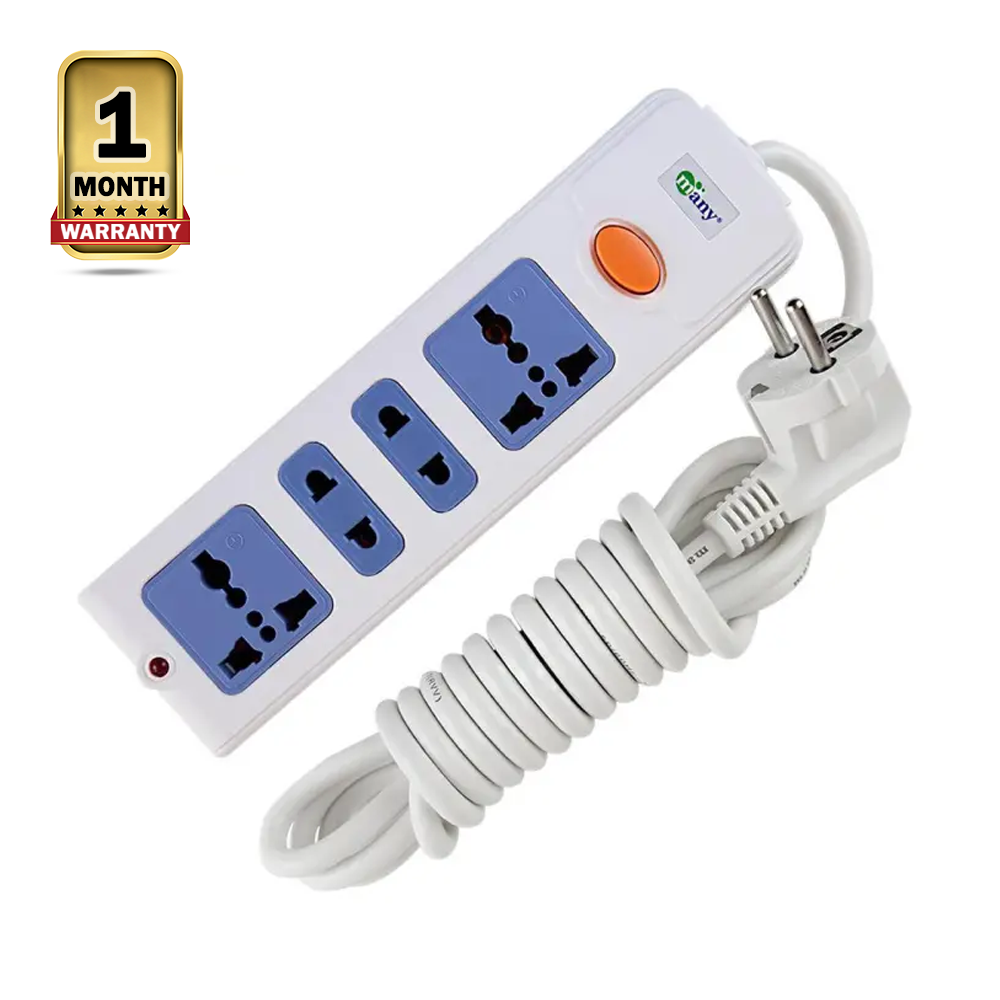 Many MTS-304 2Pin Classic 4 Port Multiplug - 3 Meter