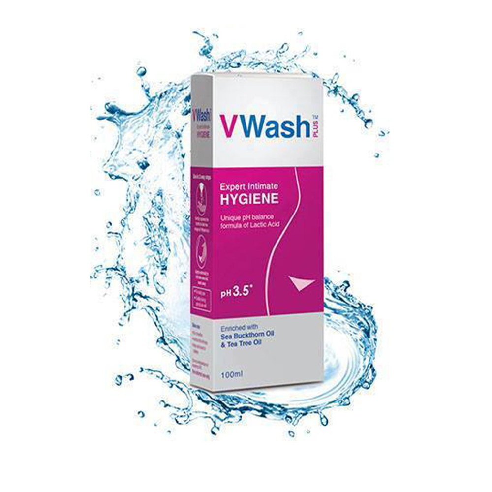 VWash Plus Expert Intimate Hygiene Oil For Women - 100ml 