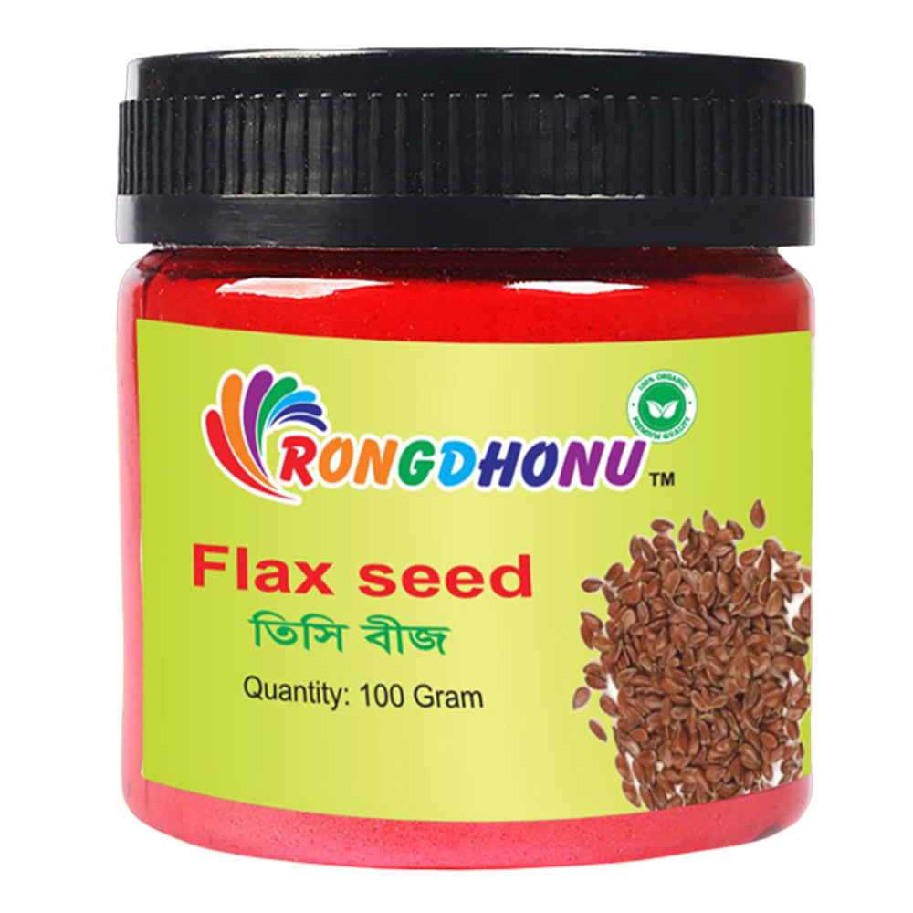 Rongdhonu Flax Seeds - 100gm
