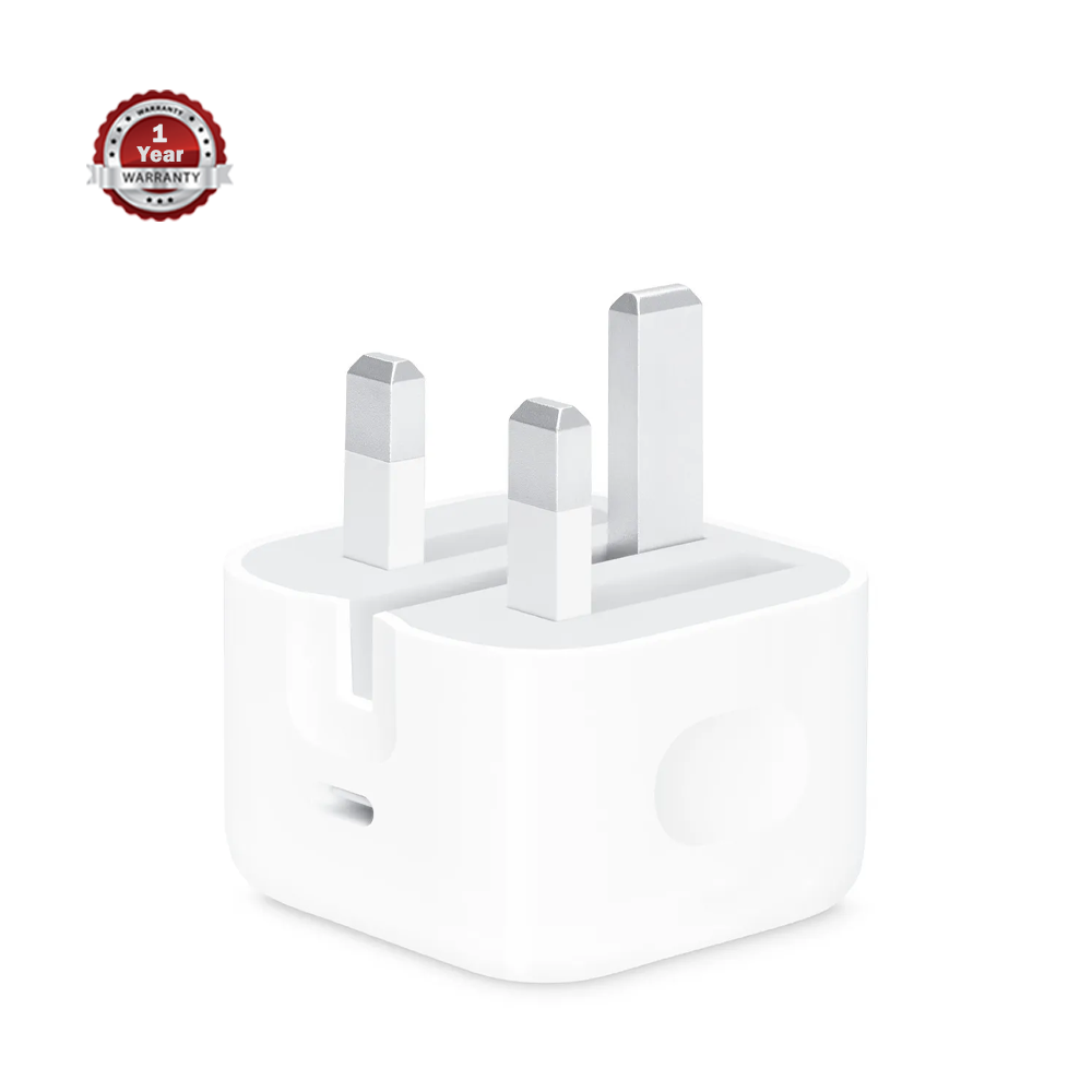 Apple 20W Type C Power Adapter Folding Pins - White