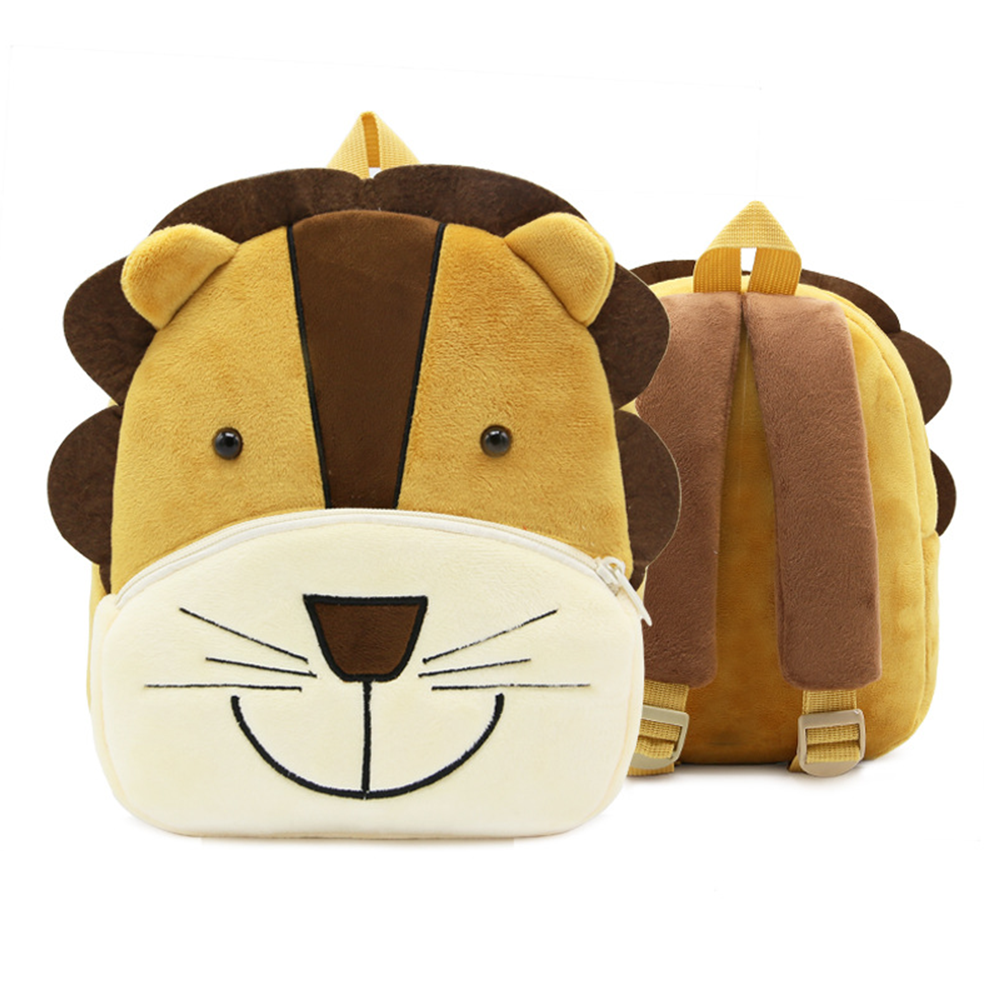 Kakoo Lion Face Baby Backpack - Multicolor