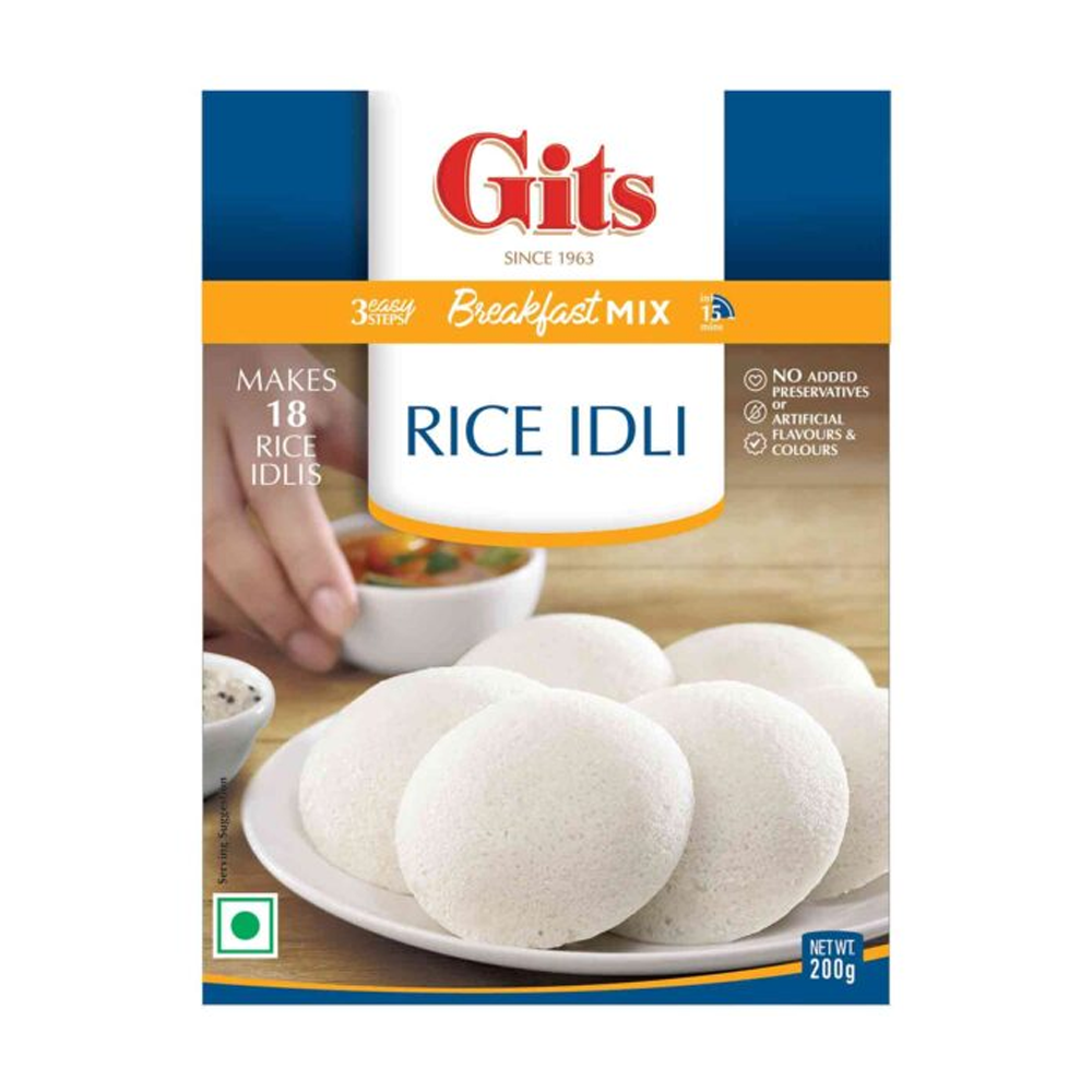 Gits Instant Rice Idli Breakfast Mix - 200gm