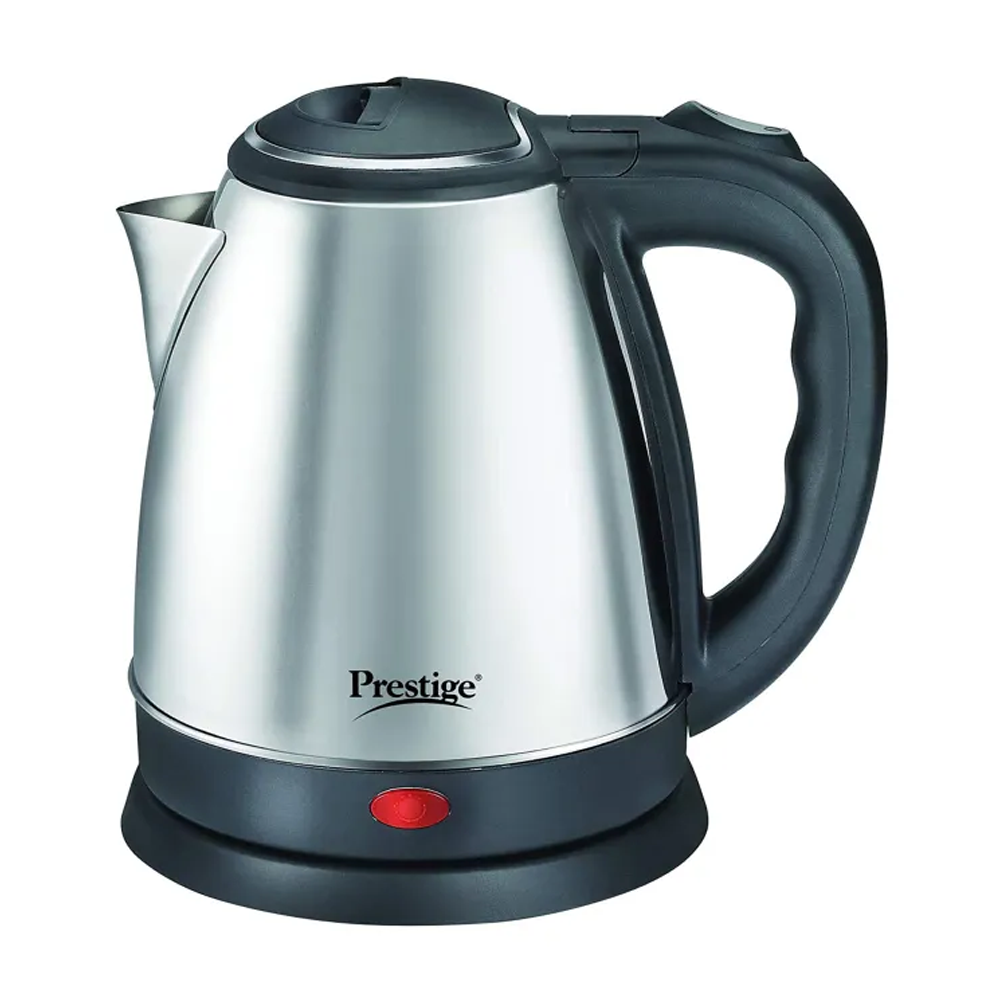 Prestige Stainless Steel Electric Kettle - 1.5 Litre - Silver