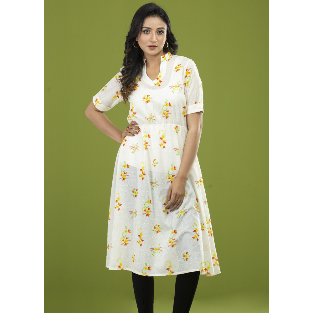 Fiona Cotton Kurti for Women - Multicolor - NK-020