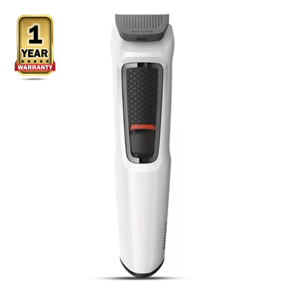 Philips MG3721/65 Multigroom 7-In-1 Series 3000 Trimmer For Men - Black And White 