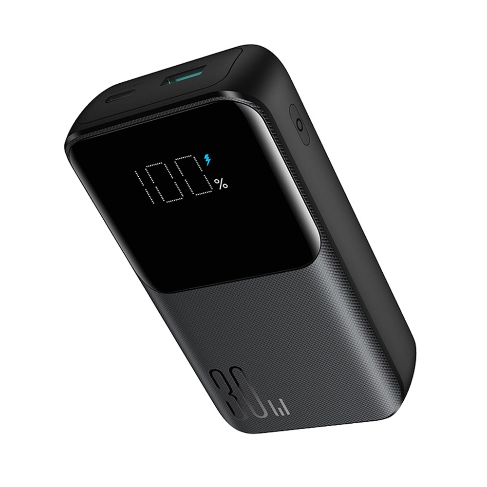 Joyroom JR-PBC07 Mini Power Bank - 20000mAh With Dual Lightning Cables - Black