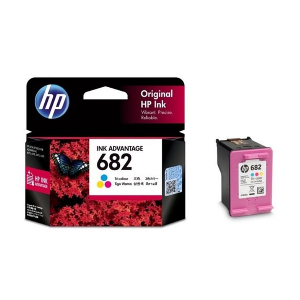 HP 682 Tri Color Cartridge - Multicolor