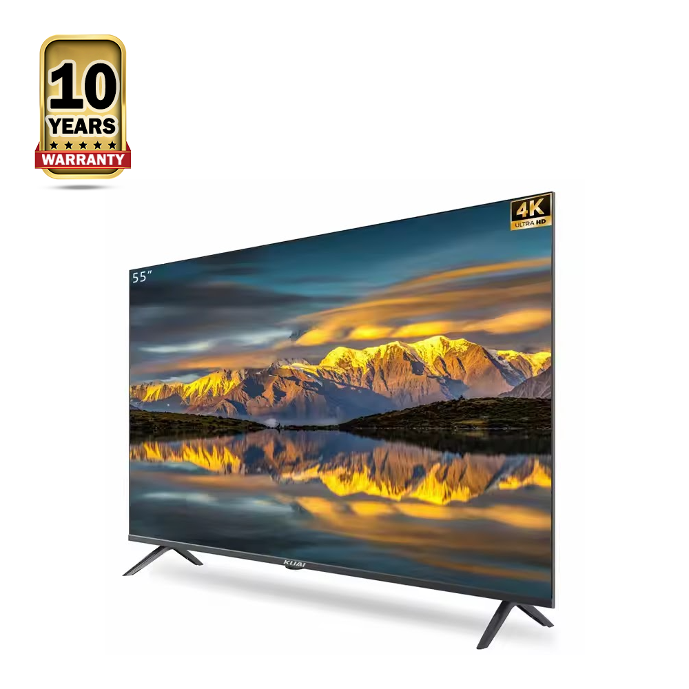 Golden Plus Smart Frameless Voice Control 4K Ultra HD TV - 55 Inch
