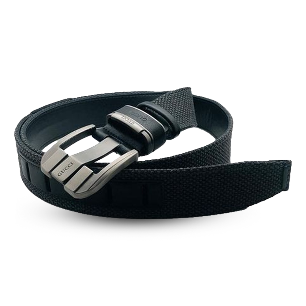 Leather Belt for Men - Black