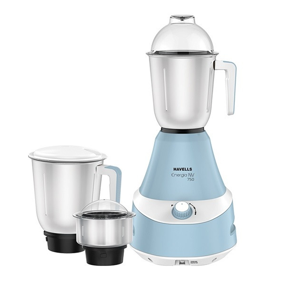 Havells Energia NV 750 Mixer Grinder - 750 Watt - Multi -Color