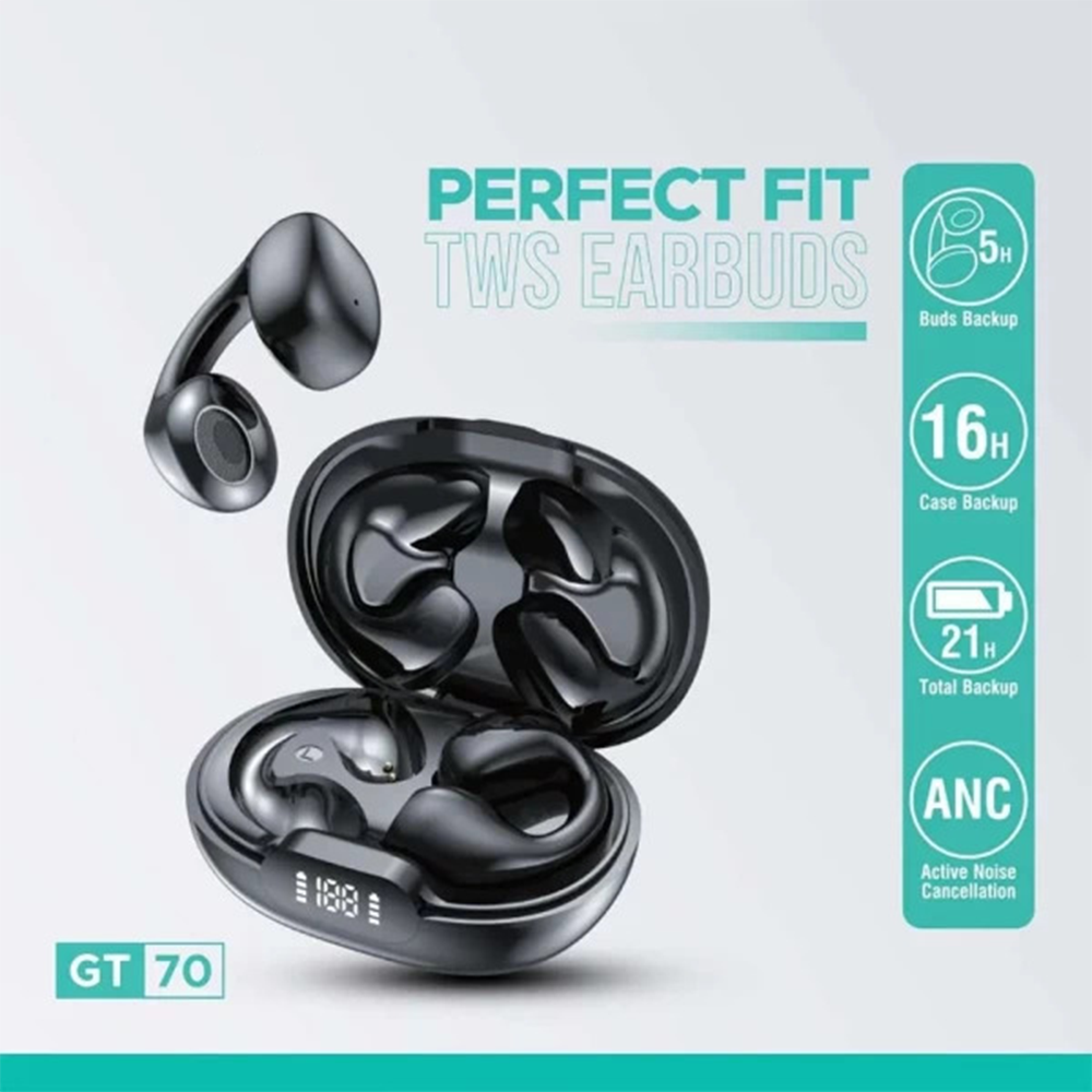 Geeoo GT70 Perfect Fit TWS ANC Earbuds